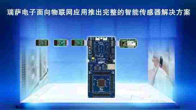 瑞萨电子面向物联网应用，推出完整的智能传感器解决方案