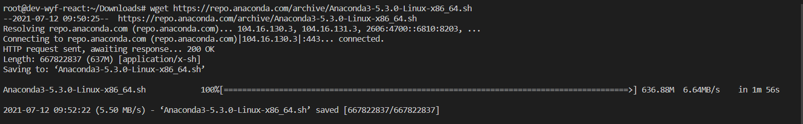 如何在Linux服务器上安装Anaconda（超详细）