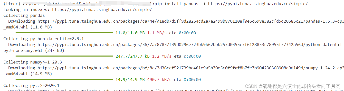 pip报错ERROR: Could not find a version that satisfies the requirement pandas (from versions: none)