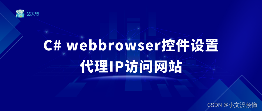C# webbrowser控件设置代理IP访问网站