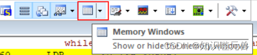Memory窗口