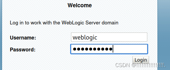 Weblogic常见漏洞详解